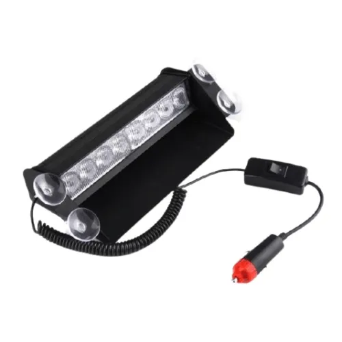 12v 8w 4 Led x 2 Dash Mount Amber HB-803E Bing Light