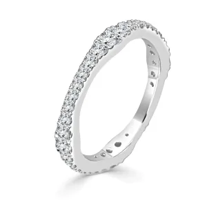 14k Gold & Diamond Eternity Ring - 0.74ct