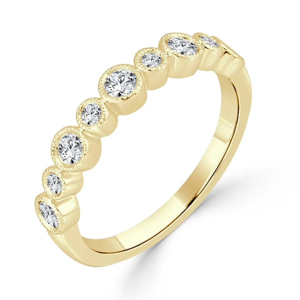 14k Gold & Diamond Ring - 0.28ct