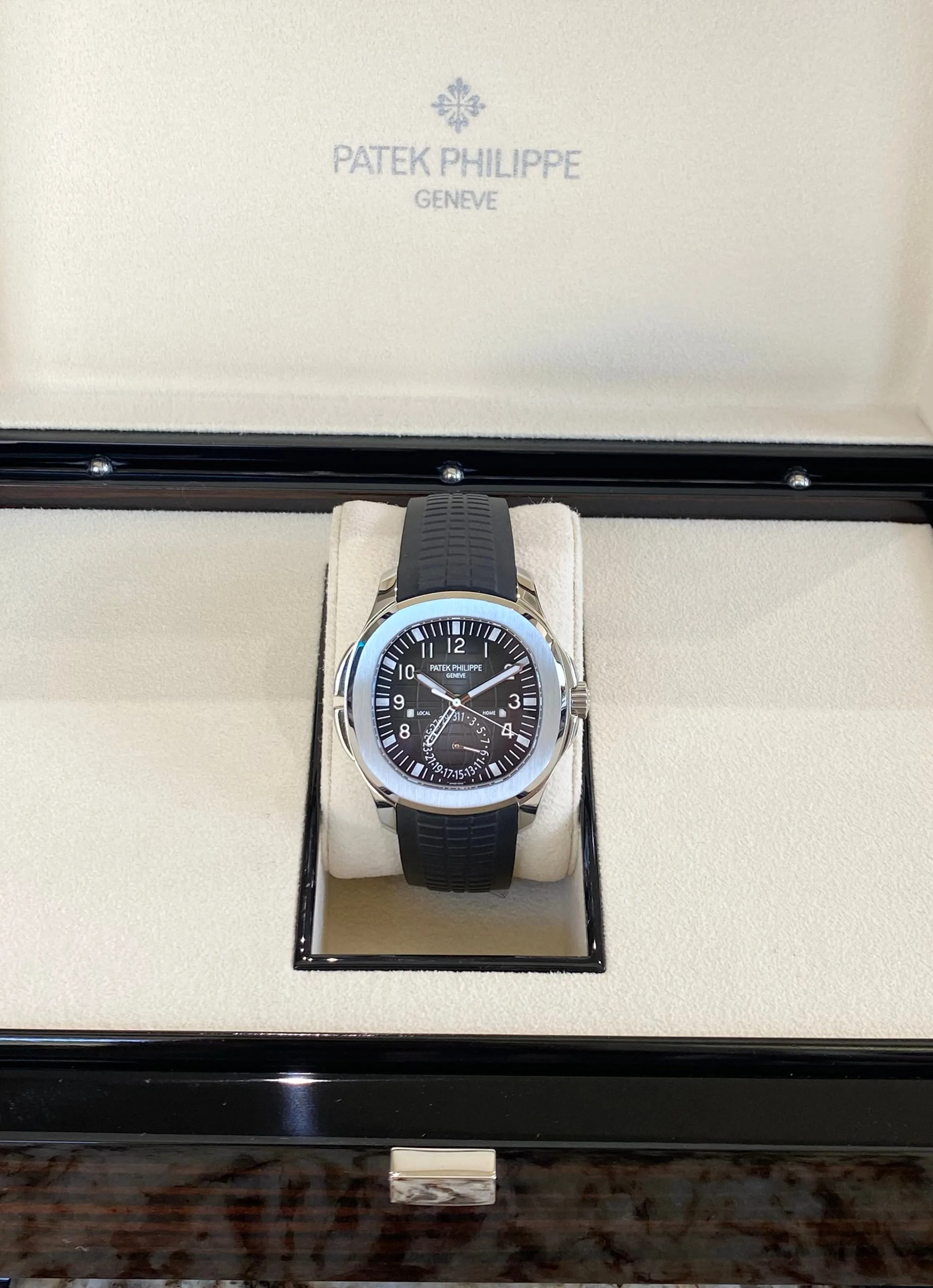 2021 Patek Philippe Aquanaut Travel Time 5164A