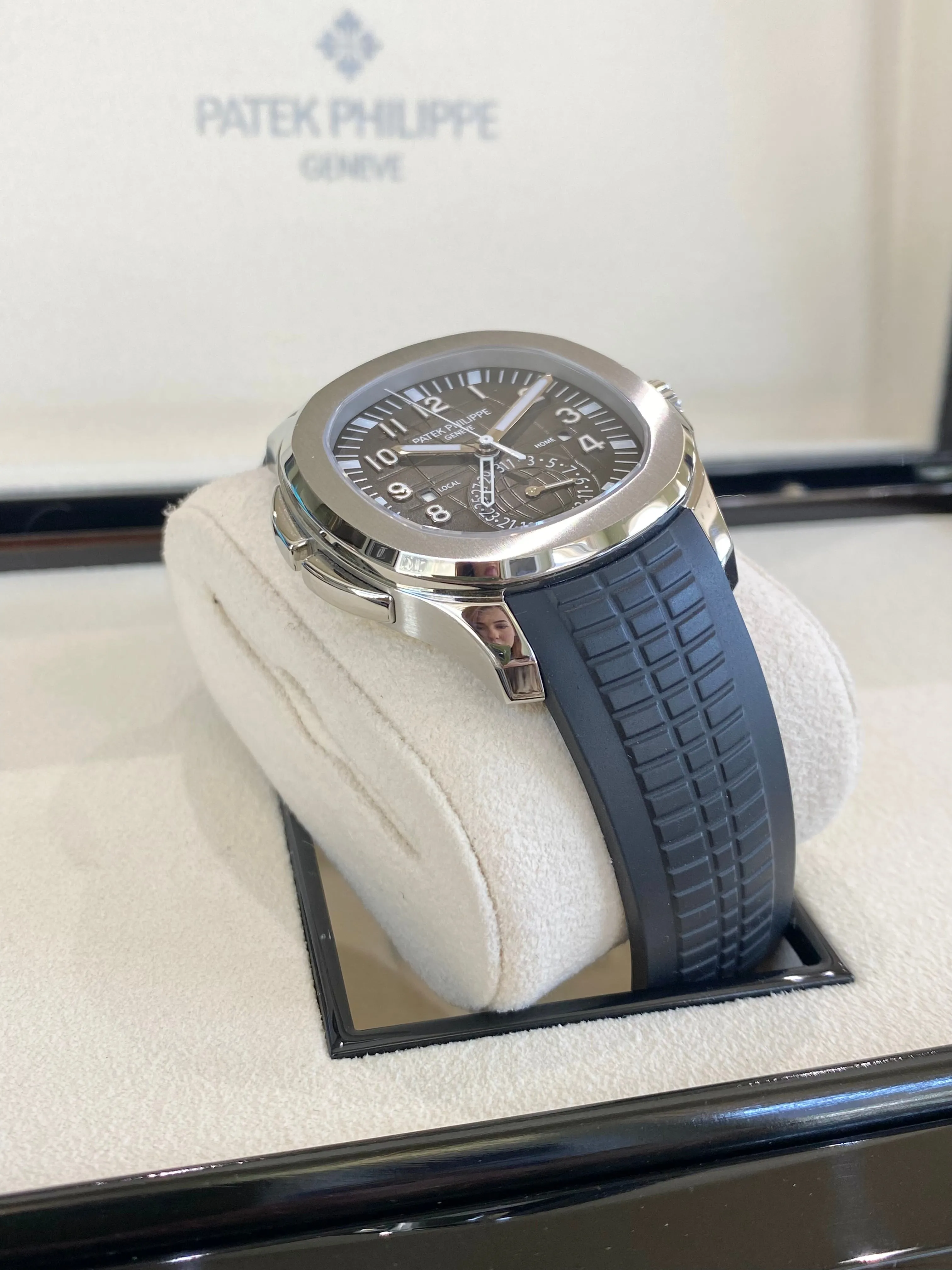 2021 Patek Philippe Aquanaut Travel Time 5164A