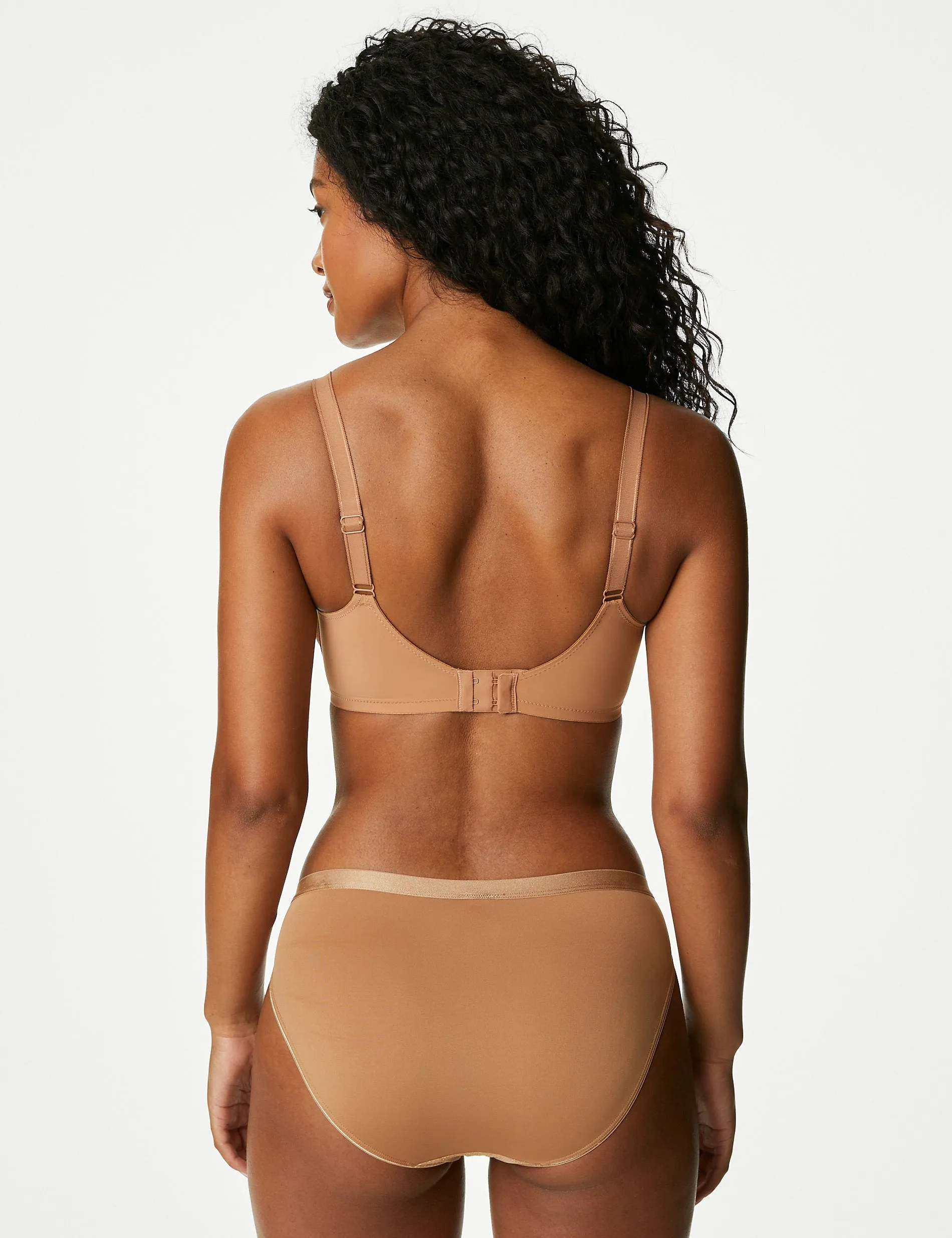 3 pcs. Wildblooms Marks & Spencer High Knickers, Rich Amber