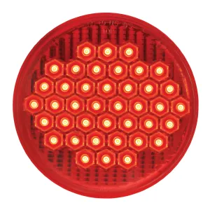 4″ HIGH COUNT LED LIGHT, RED/RED