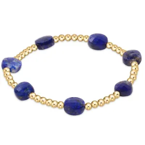 admire 3mm bead bracelet - lapis by enewton