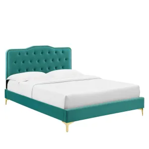 Amber Full Platform Bed By Modway - MOD-6781 - Teal