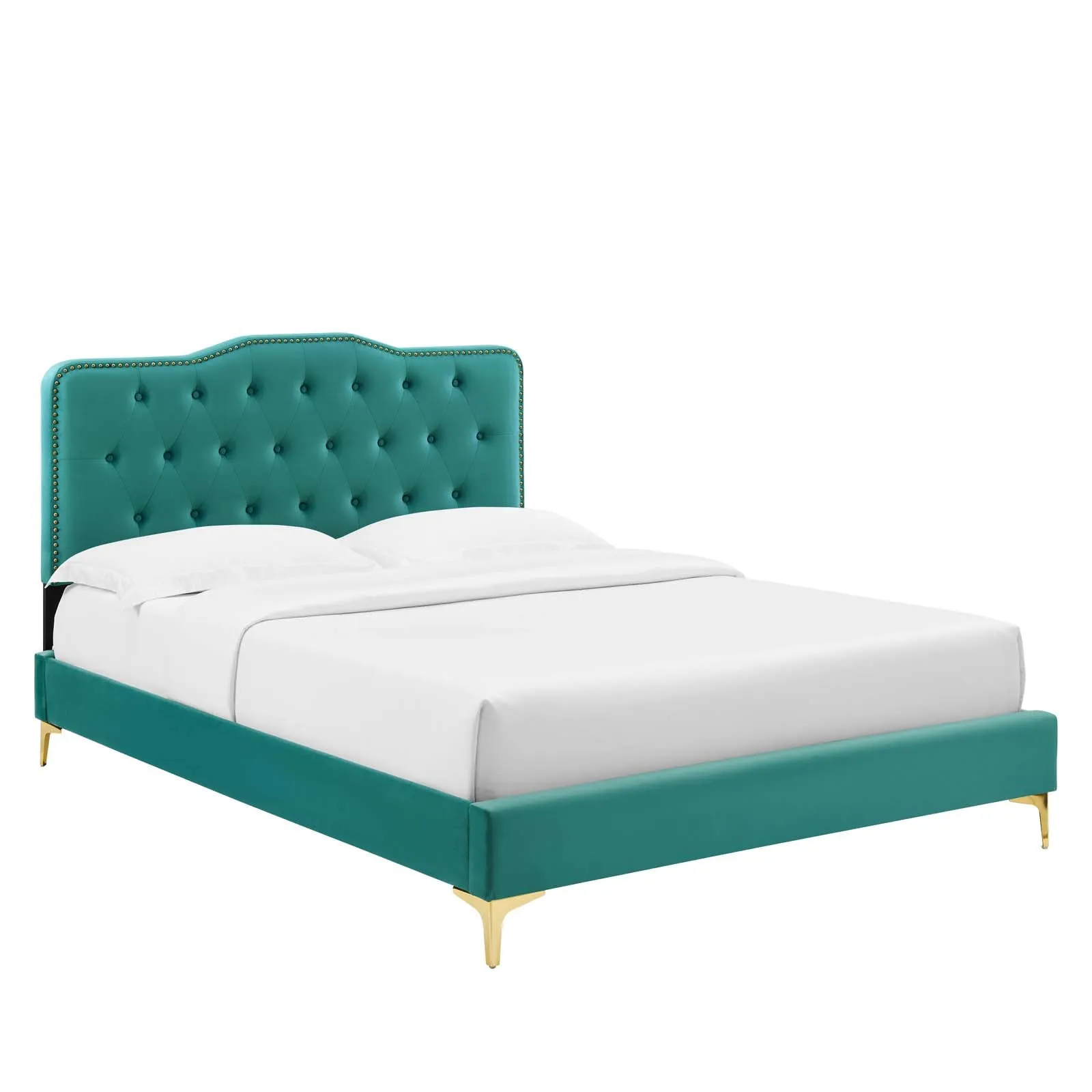 Amber Full Platform Bed By Modway - MOD-6781 - Teal