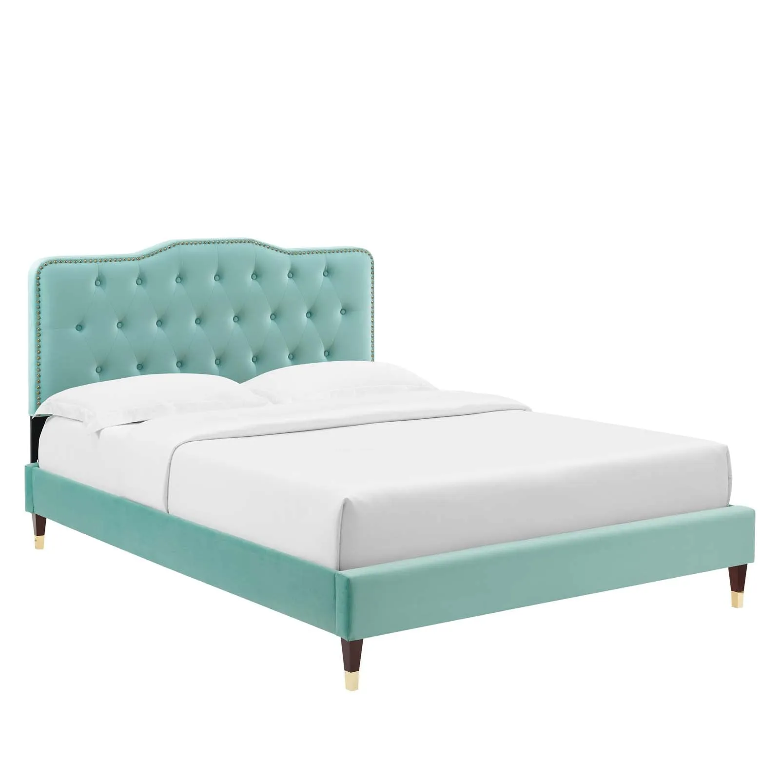 Amber King Platform Bed By Modway - MOD-6785 - Mint