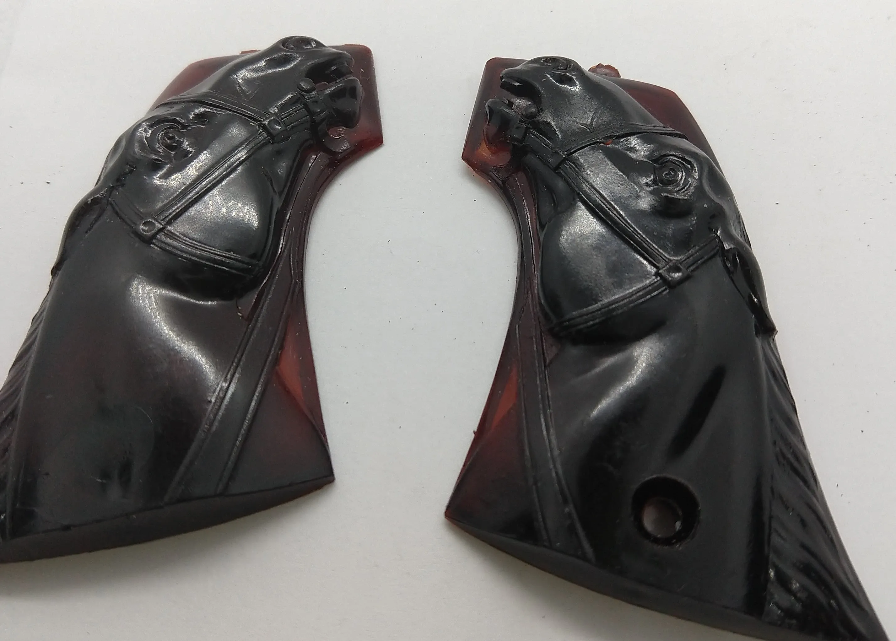Amber Leslie Henry Horse cap gun Grips