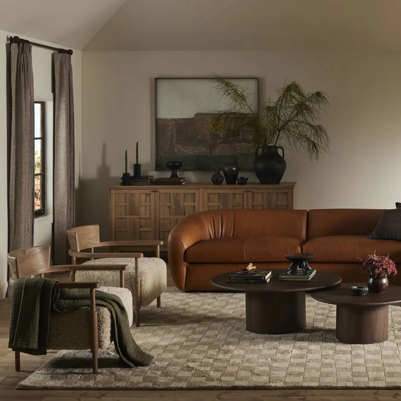 Amber Lewis x Four Hands Bennett Lounge Chair