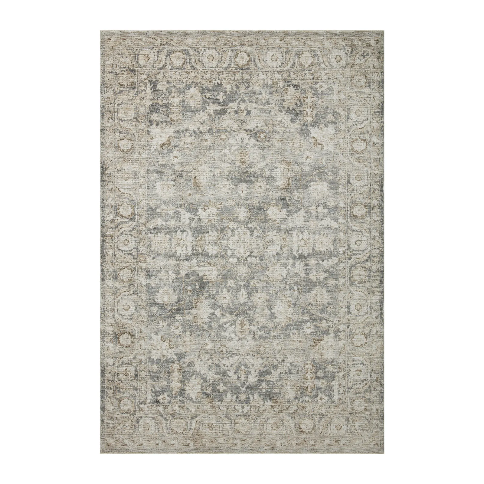 Amber Lewis x Loloi Honora Slate / Beige Rug
