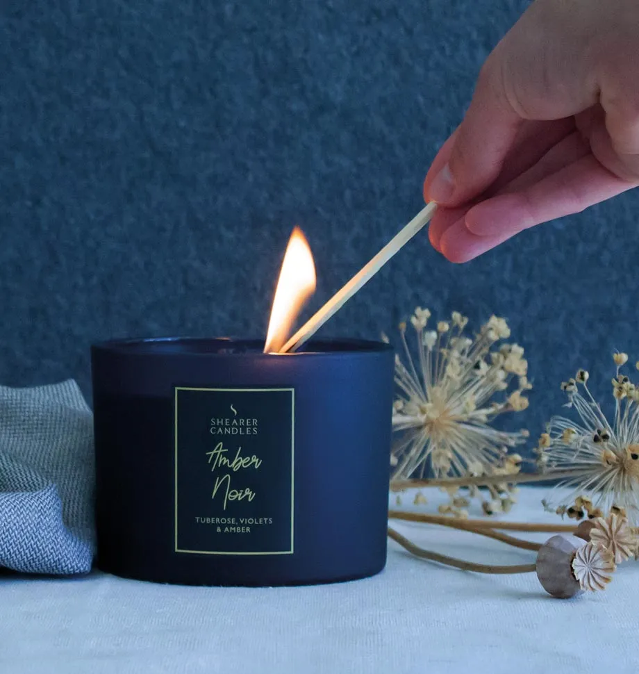 Amber Noir Multiwick Candle