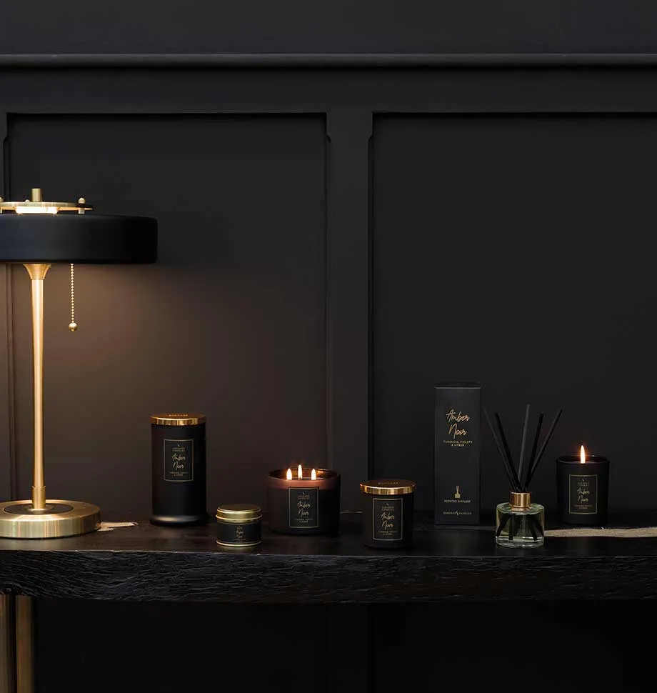 Amber Noir Multiwick Candle