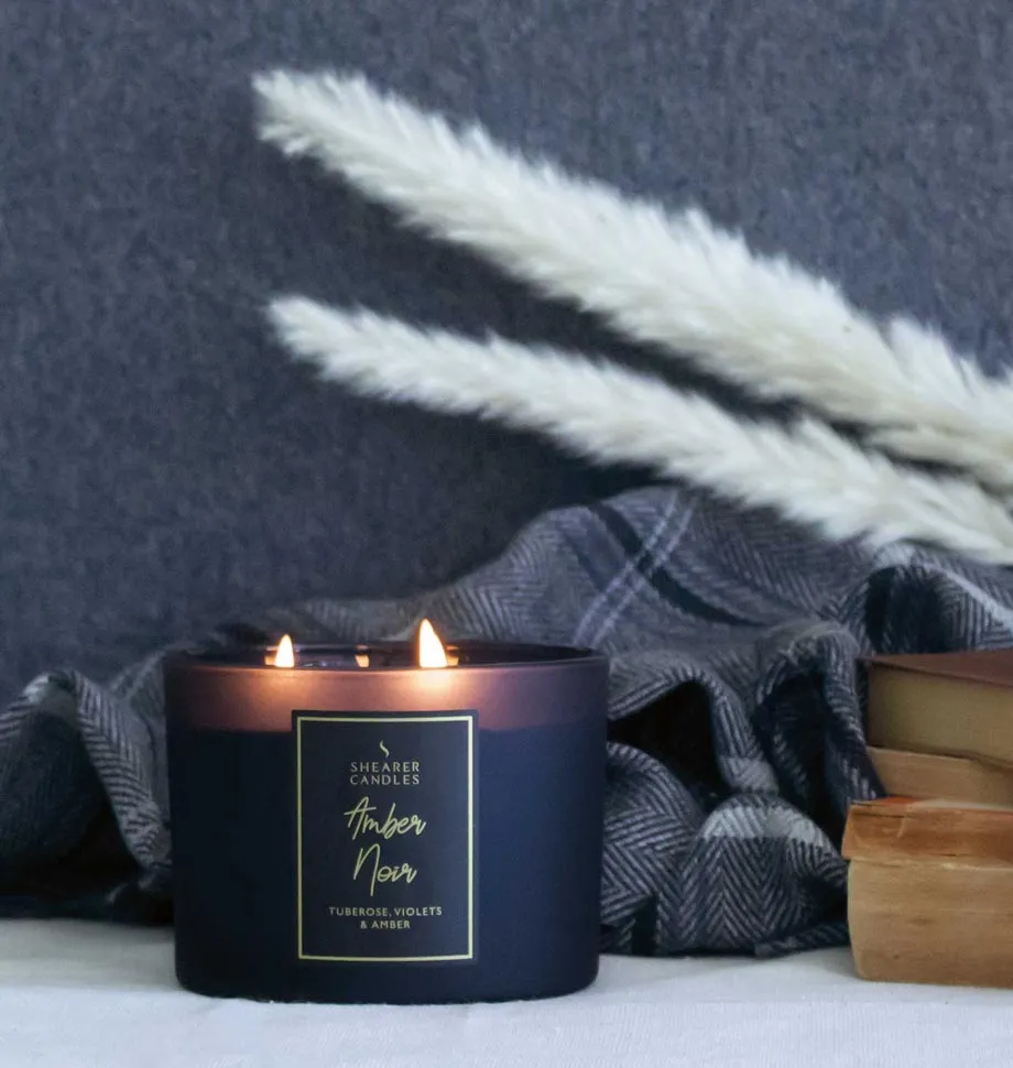 Amber Noir Multiwick Candle