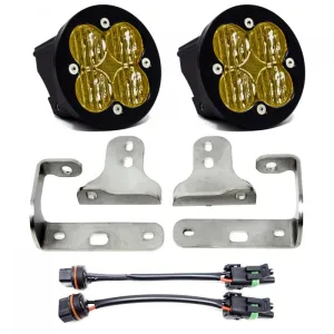 Baja Designs 2018  Wrangler JL Rubicon Sport Fog Light Pocket Kit - Amber