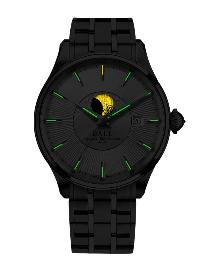 Ball Trainmaster Moon Phase - NM3082D-SJ-BE
