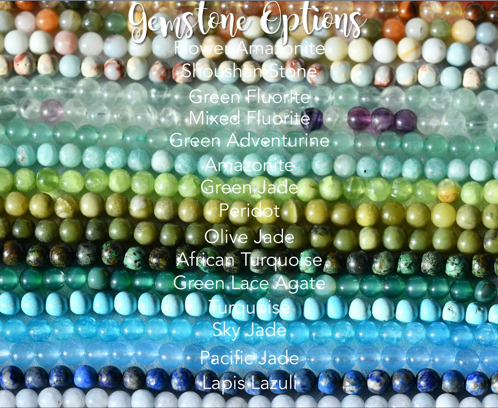 Beaded Gemstone Bracelet/Anklet