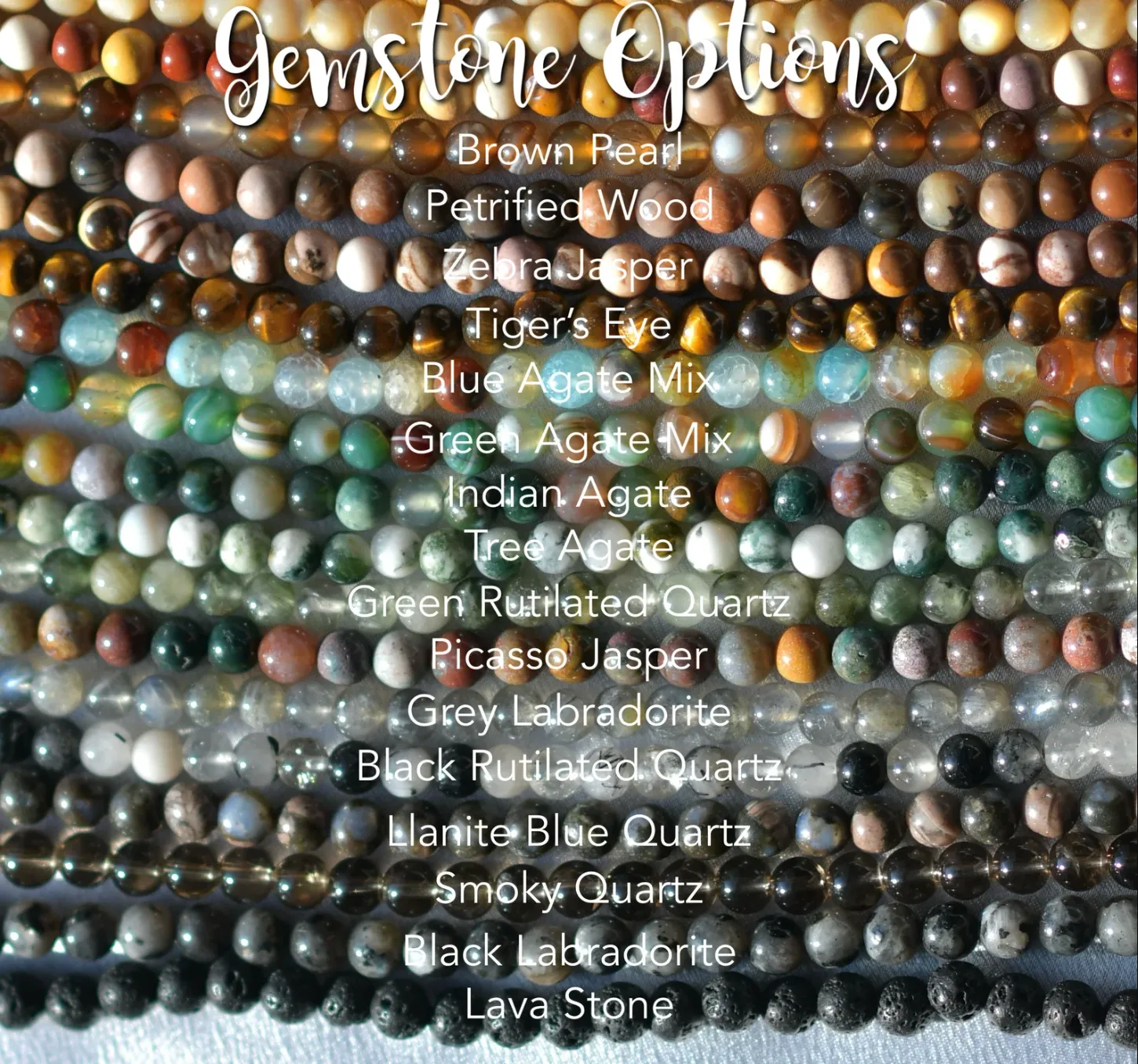 Beaded Gemstone Bracelet/Anklet