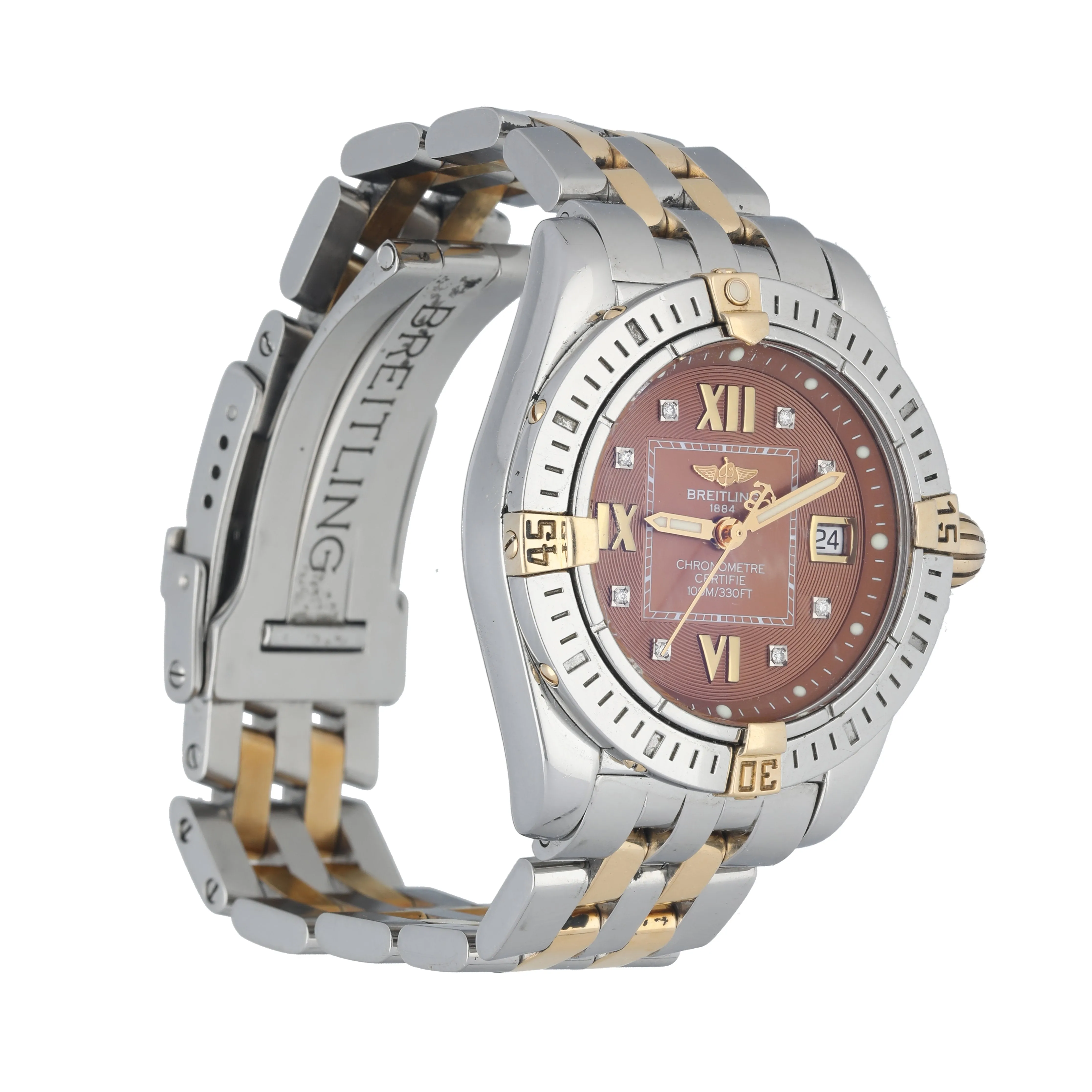 Breitling Cockpit B71356 Diamond Dial Ladies Watch
