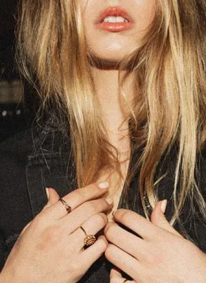 Brown Topaz Ring