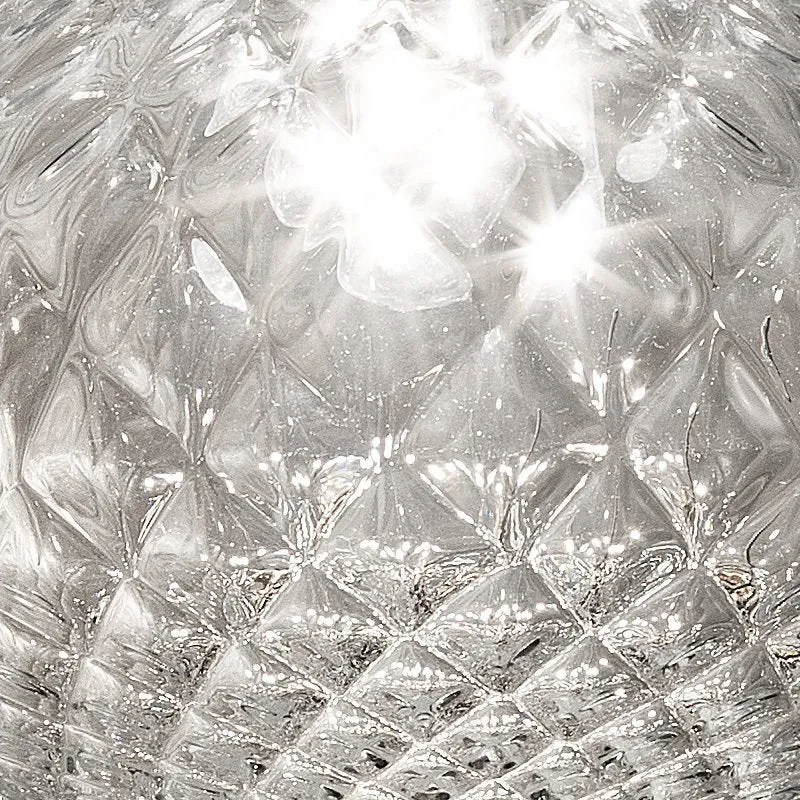 Classic Amber Hand-Blown  Venetian  Glass Ceiling Light In Two Sizes