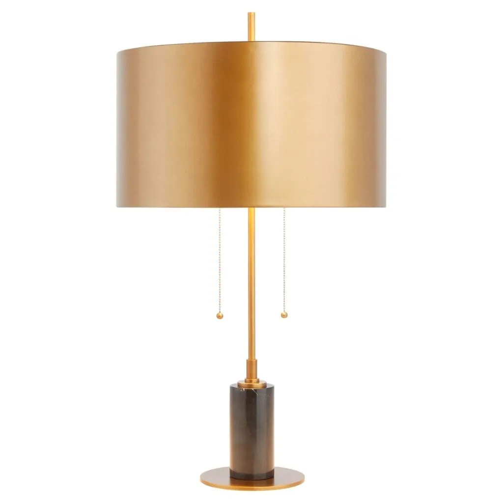 Cyan Design 11711 McArthur Table Lamp - Black And Brass