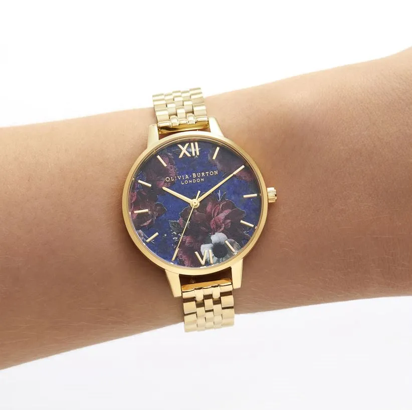 Demi Lapis Lazuli & Gold Bracelet (OB16SP13).