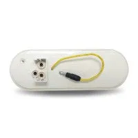 Dual Revolution Amber/ Blue Oval LED Turn Signal & Marker Light