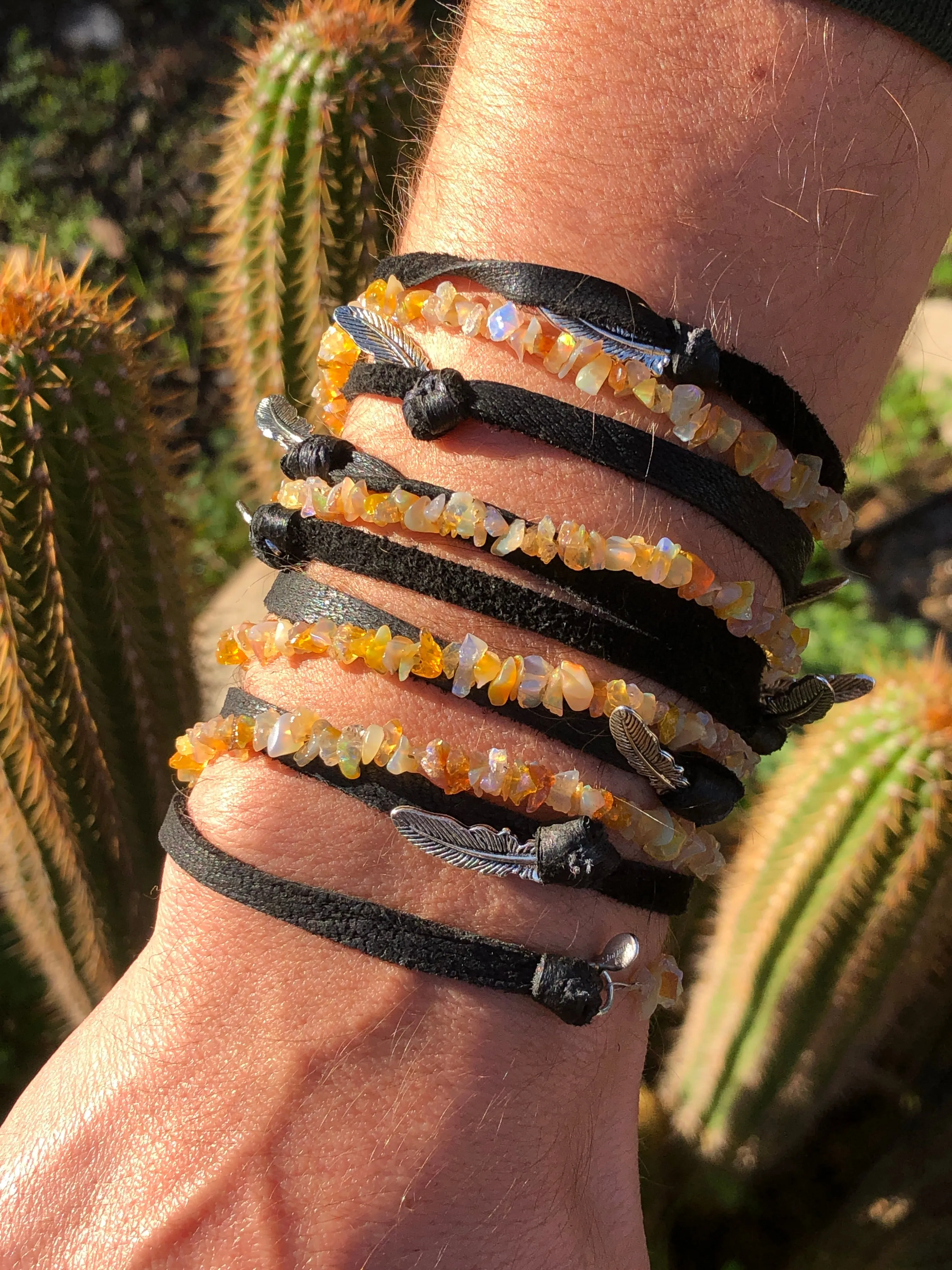 Fire Opal Wrap