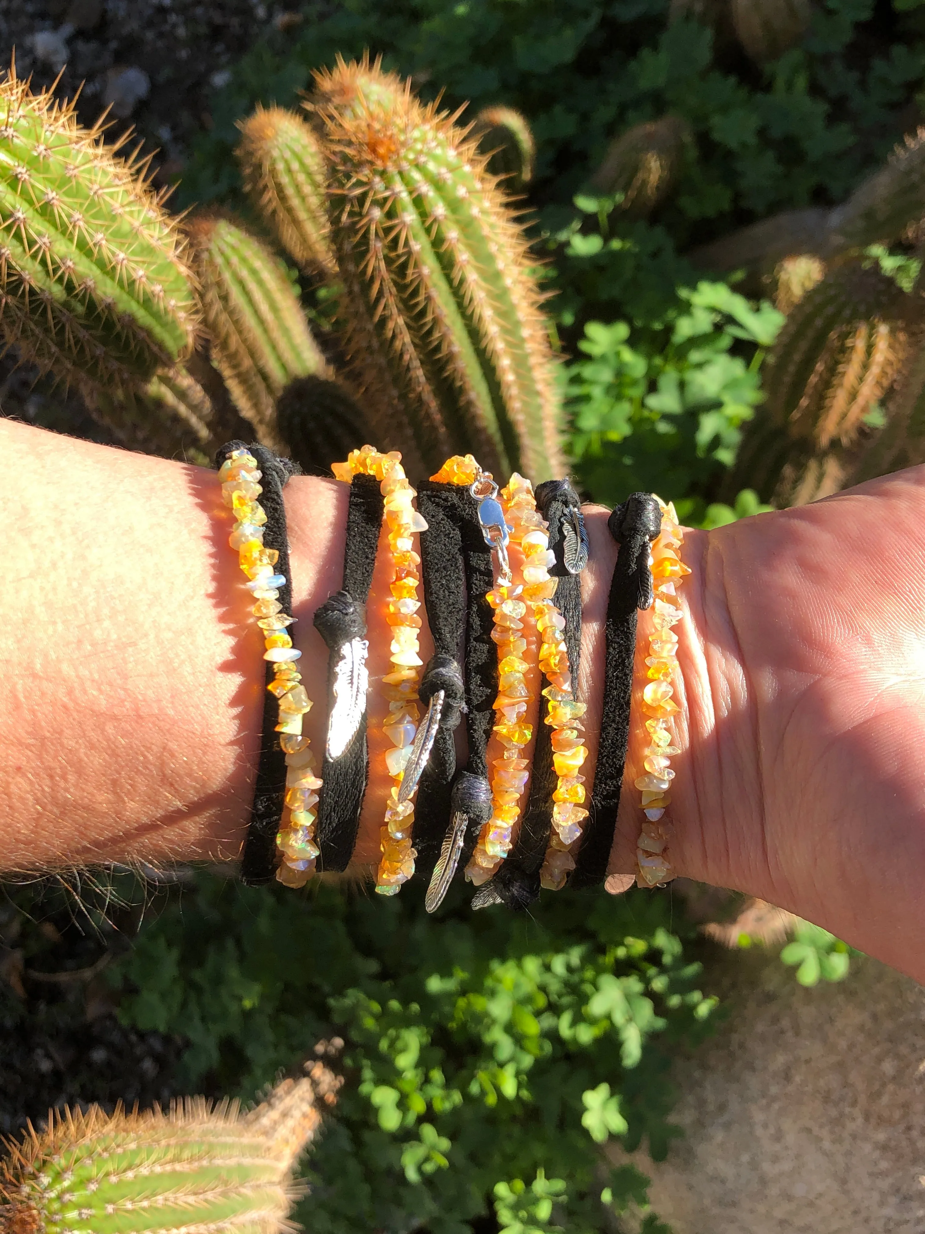 Fire Opal Wrap