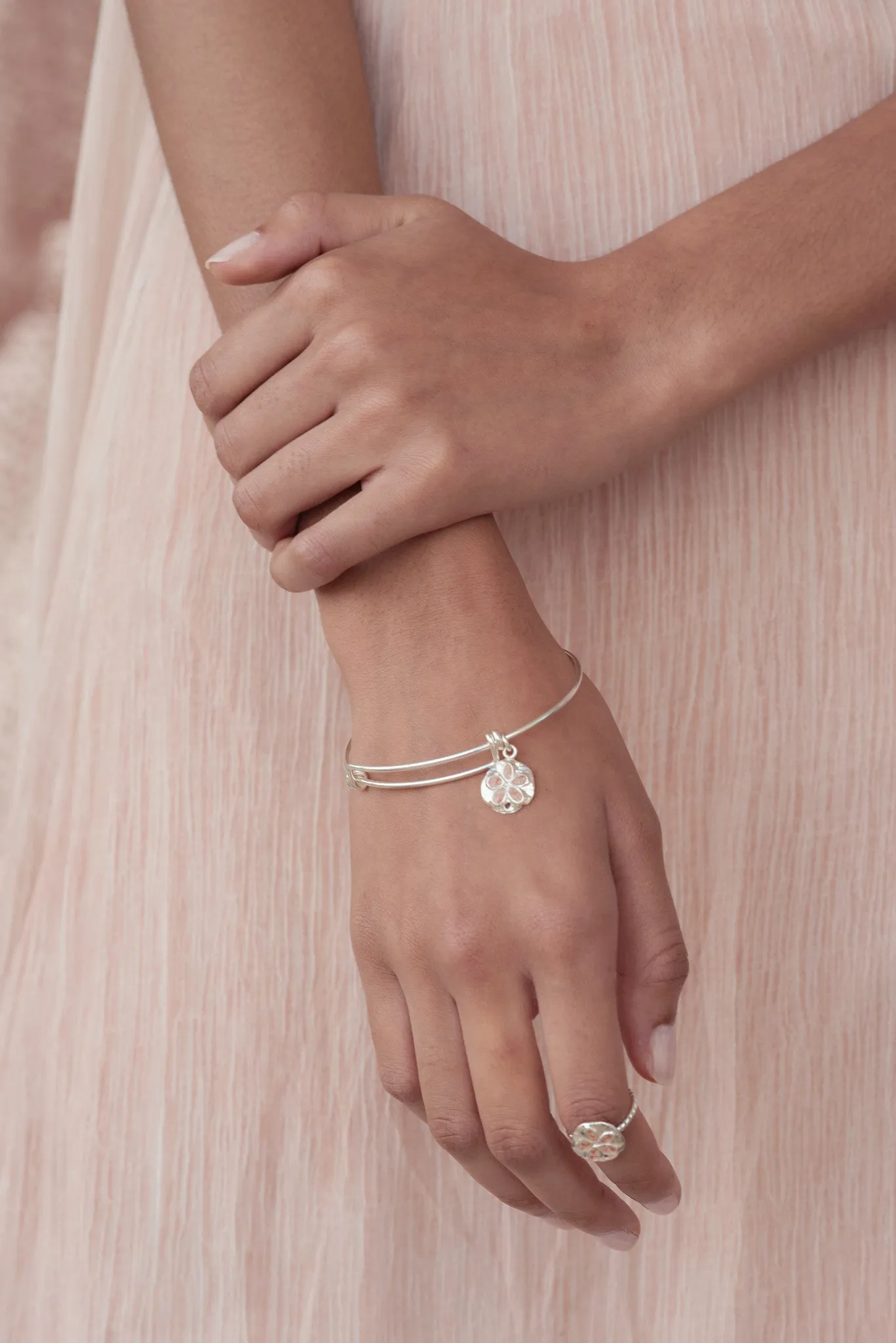 Friends ~ Sand Dollar (Small) Bangle