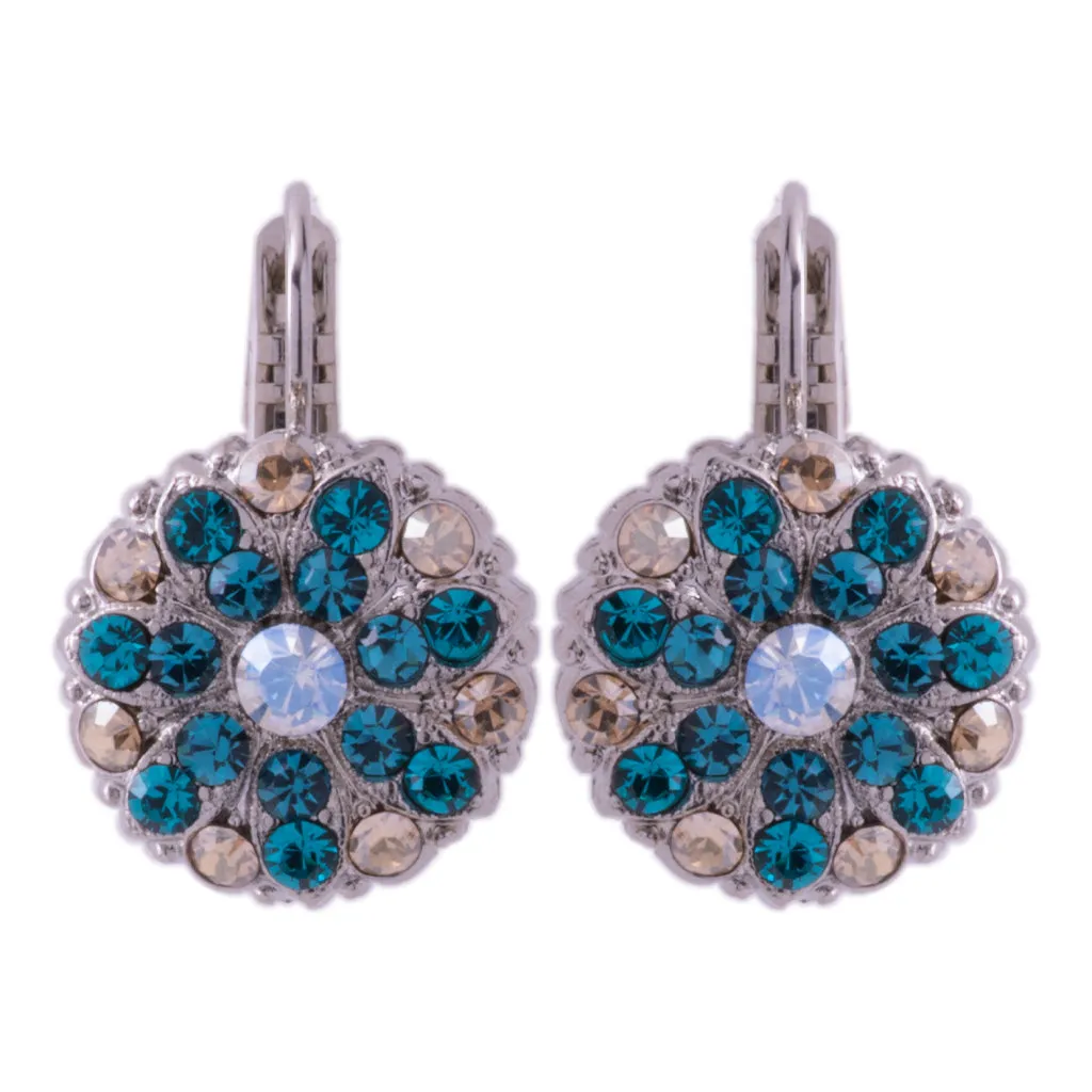 Guardian Angel Leverback Earrings in "Circle of Life" *Custom*