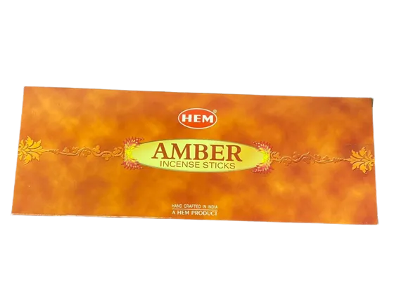 Hem Amber (120 Incense Sticks)