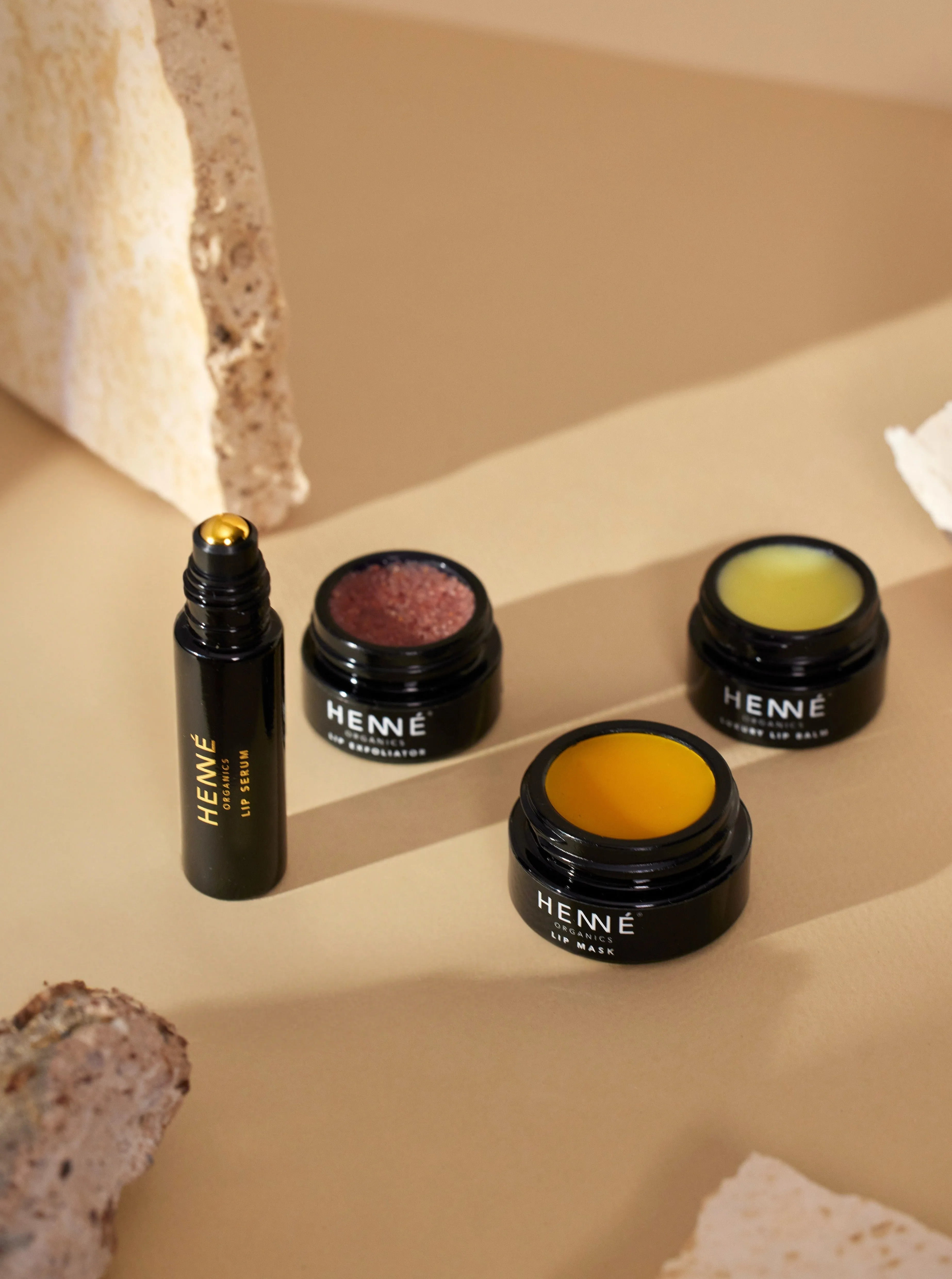 HENNÉ ORGANICS Rose Diamonds Lip Exfoliator