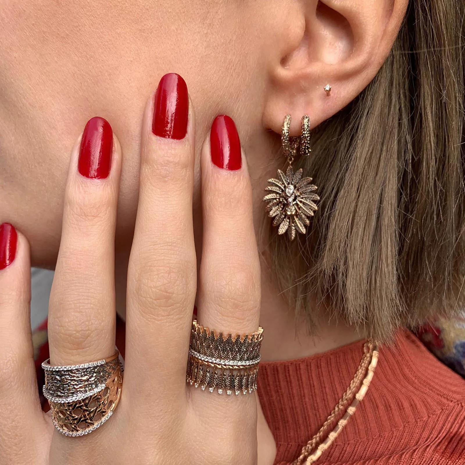 Himbala Feather Ring