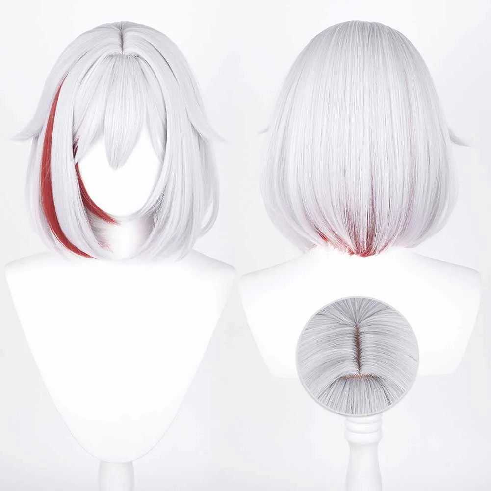 Honkai Star Rail Topaz Cosplay Wig Heat Resistant Synthetic Hair Party Carnival Halloween Props