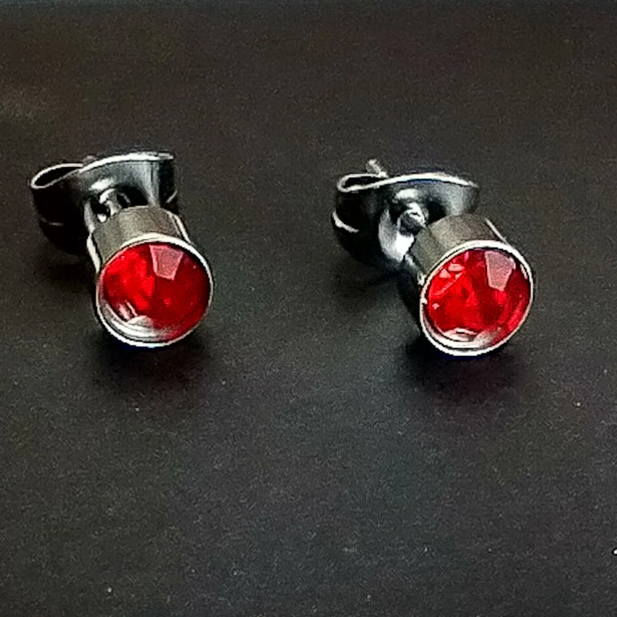 Hypoallergenic Stainless Steel Stud CZ Earring Set 4 Pairs Silver Colour - 08