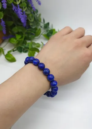 Lapis Lazuli AAA High Grade Beads Bracelet