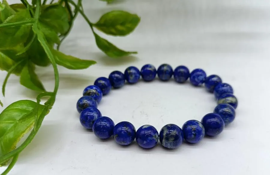 Lapis Lazuli AAA High Grade Beads Bracelet