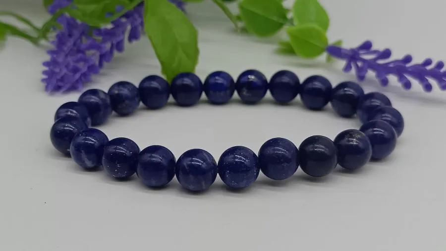 Lapis Lazuli AAA High Grade Beads Bracelet