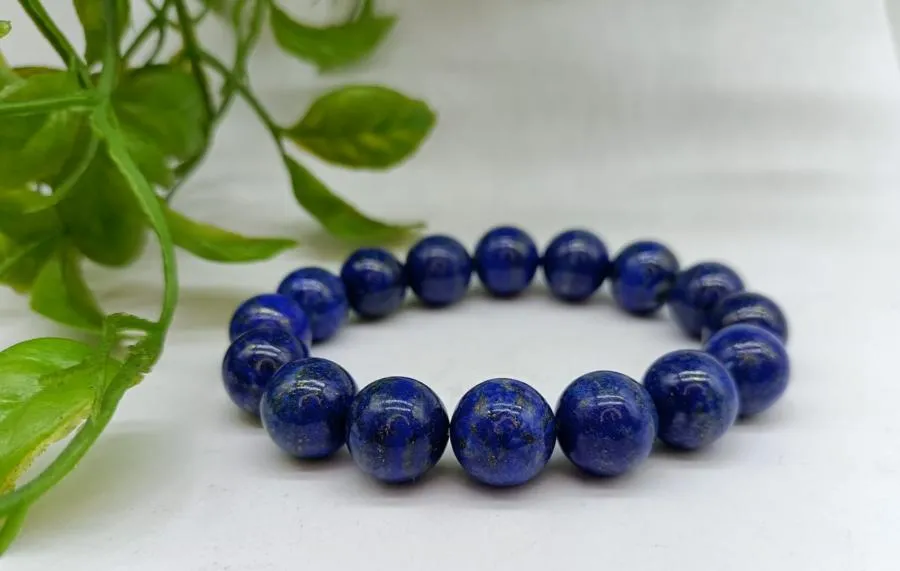 Lapis Lazuli AAA High Grade Beads Bracelet