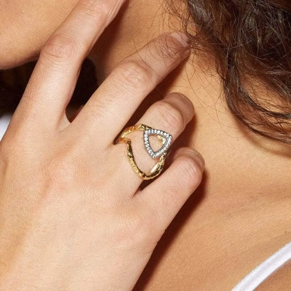 Laufeia White Topaz Ring