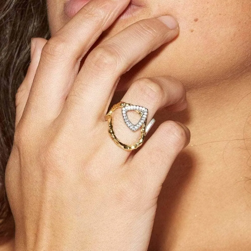 Laufeia White Topaz Ring