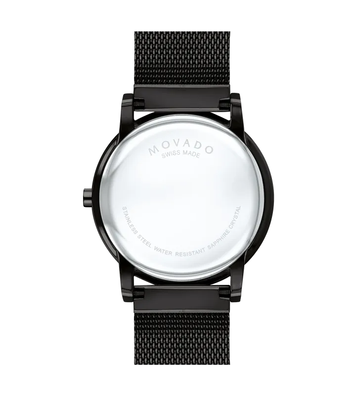 MOVADO Museum Classic Black Watch 0607395
