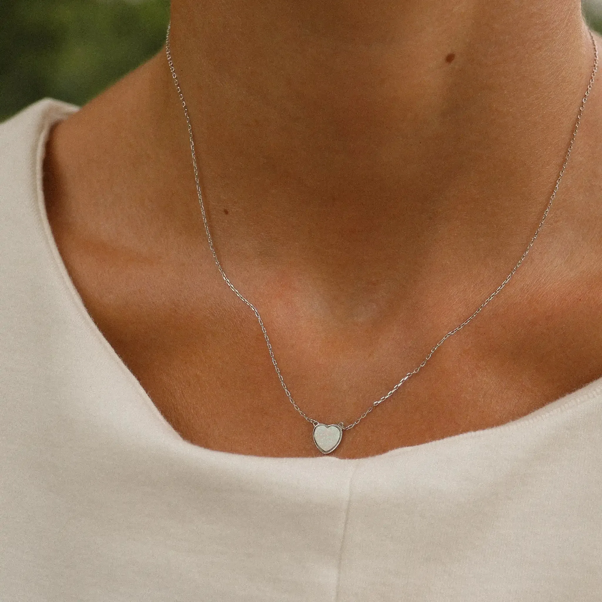 Opal Heart Set