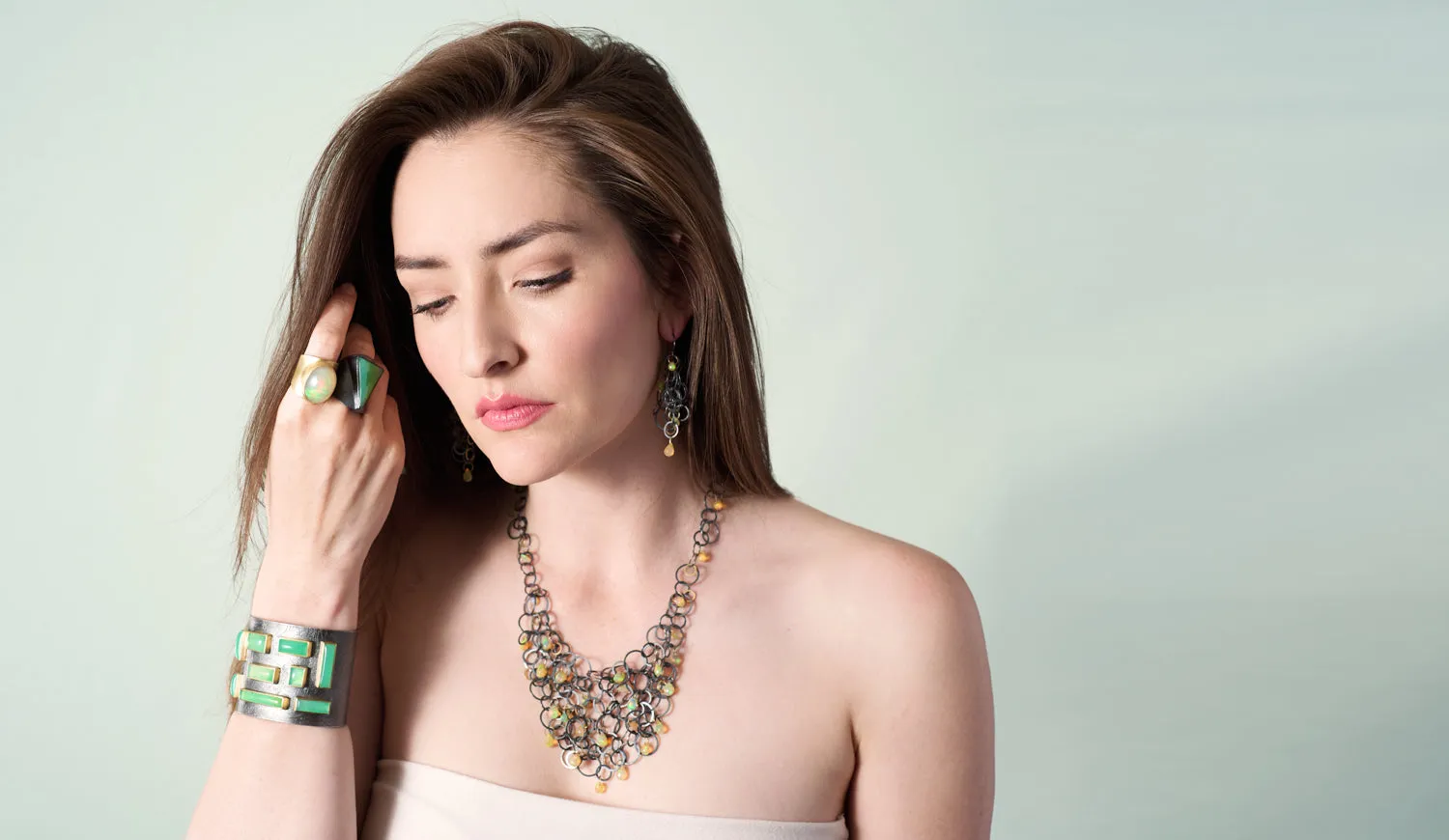 Opal Tangle Earrings