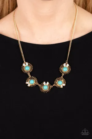 Paparazzi Necklace ~ Fully Solar-Powered - Gold