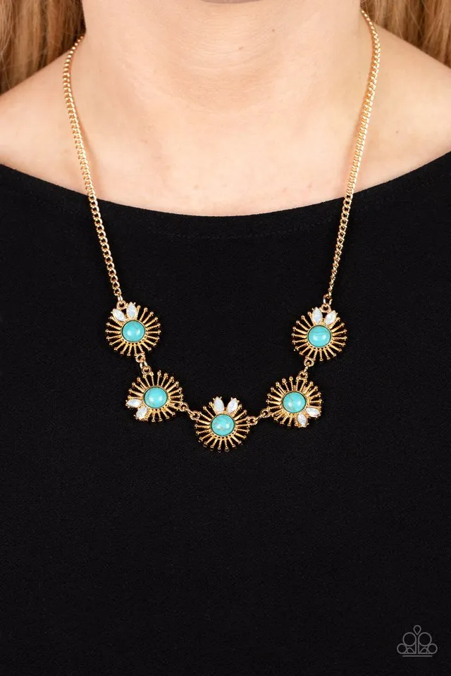 Paparazzi Necklace ~ Fully Solar-Powered - Gold