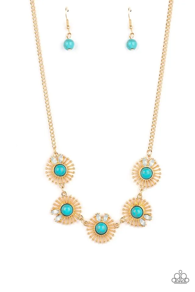 Paparazzi Necklace ~ Fully Solar-Powered - Gold