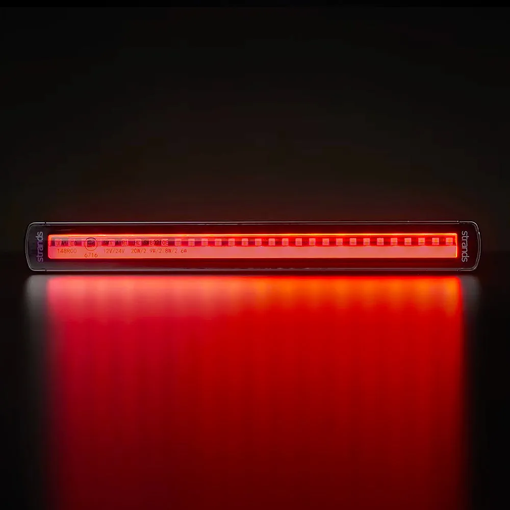 Strands Low Rider Position Light with Hazard Warning Strobe / 10"