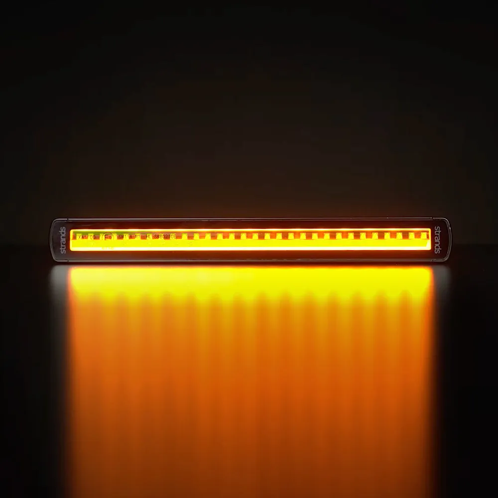 Strands Low Rider Position Light with Hazard Warning Strobe / 10"